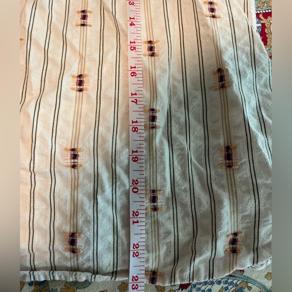 Loft medium petite peasant style blouse shirt - Picture 5 of 6